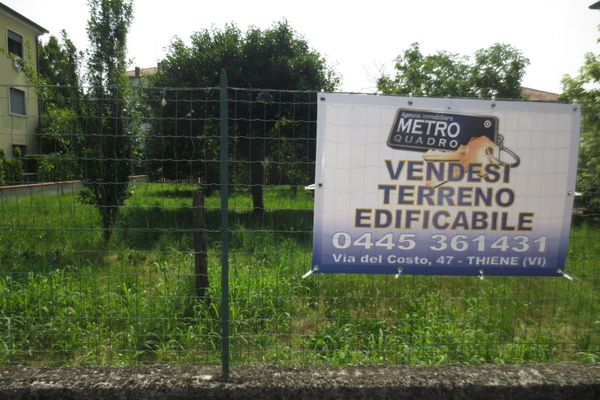 esterno - TERRENO EDIFICABILE THIENE (VI)